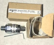 NOSHOK 200-1-2-3/30-4 Pressure Switch, 3 - 30 Psig, Spdt. picture