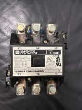 TOSHIBA C-100E MAGNETIC CONTACTOR SIZE 3 600 VAC 100A (802) picture