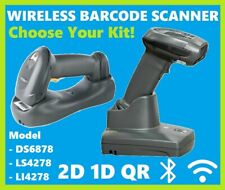 Symbol Zebra DS6878 LI4278 LS4278 Wireless Barcode Scanners | Choose Your Setup picture