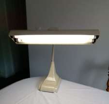 Vintage Art Specialty Of Chicago MSM Deco Fluorescent 2 Bulb Desk Lamp picture