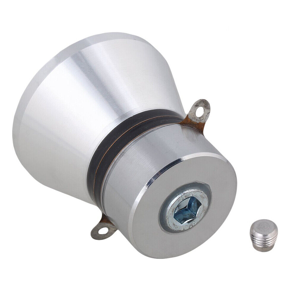 60W 40KHz Silvery Ultrasonic Piezoelectric Transducer High Conversion Efficiency