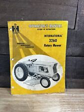 Vintage International 3260 Rotary Mower  Operators Manual picture