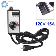 Universal Speed Controller Router Fan Variable Electric Motor Rheostat AC 120V picture