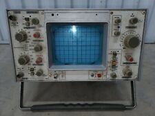 Vintage Leader Dual Trace Oscilloscope Powers On - For Parts  picture