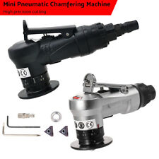 Pneumatic Chamfering Beveling Machine Portable Metal Burr Trimming Mini Air Tool picture