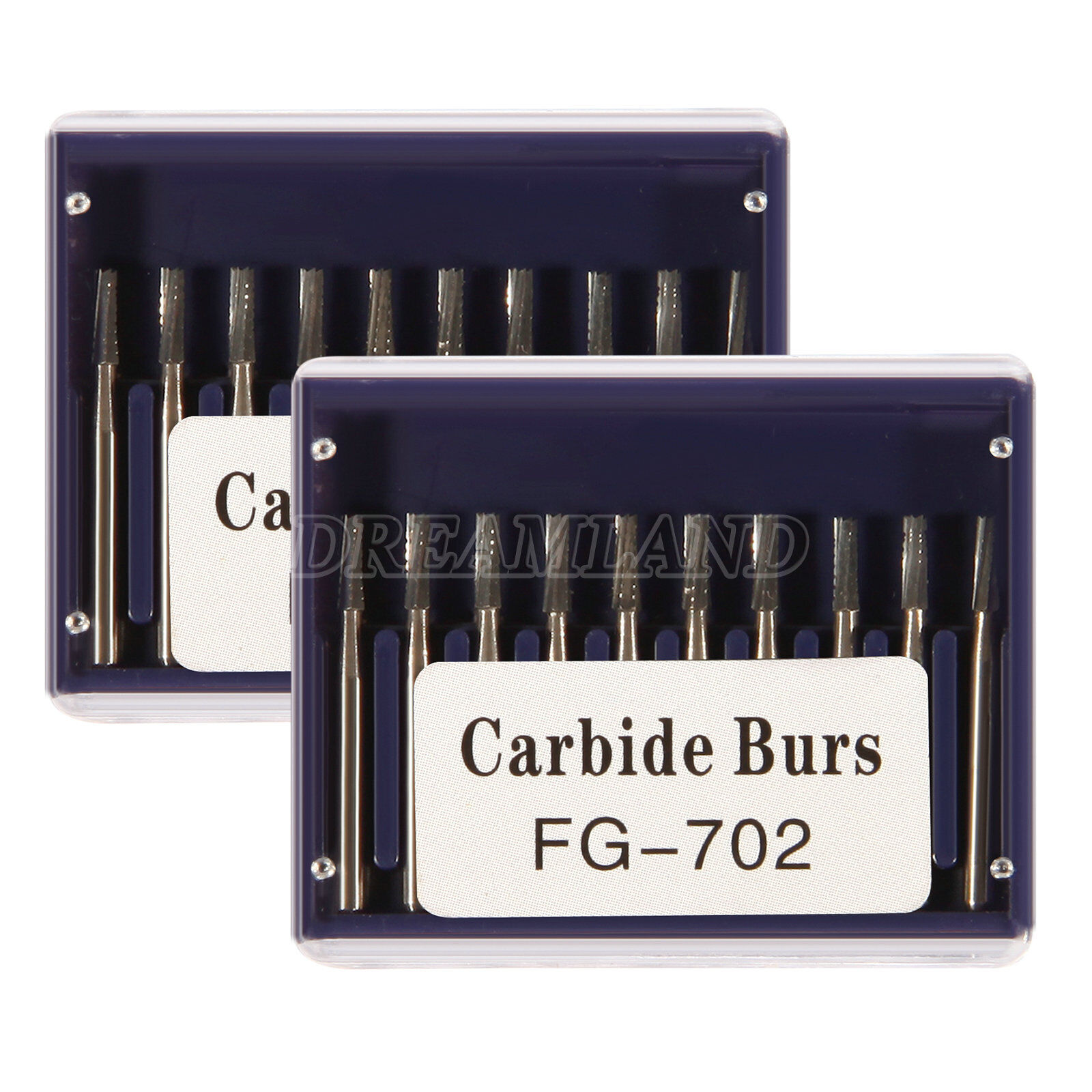 20pcs Dental Carbide Burs FG702 1.6mm for High Speed Handpiece