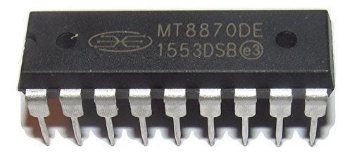 10PCS Mitel MT8870DE MT8870 - Integrated DTMF Receiver - DIP-18 New IC