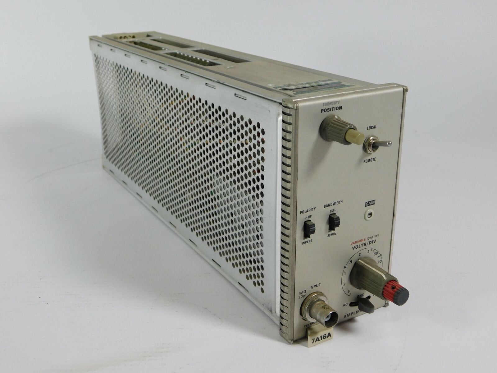 Tektronix 7A16A Plug-In Amplifier Module for 7000 Series Mainframes (untested)