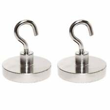 55lb Heavy-Duty Magnetic Hanging Hooks (2 Pack) picture