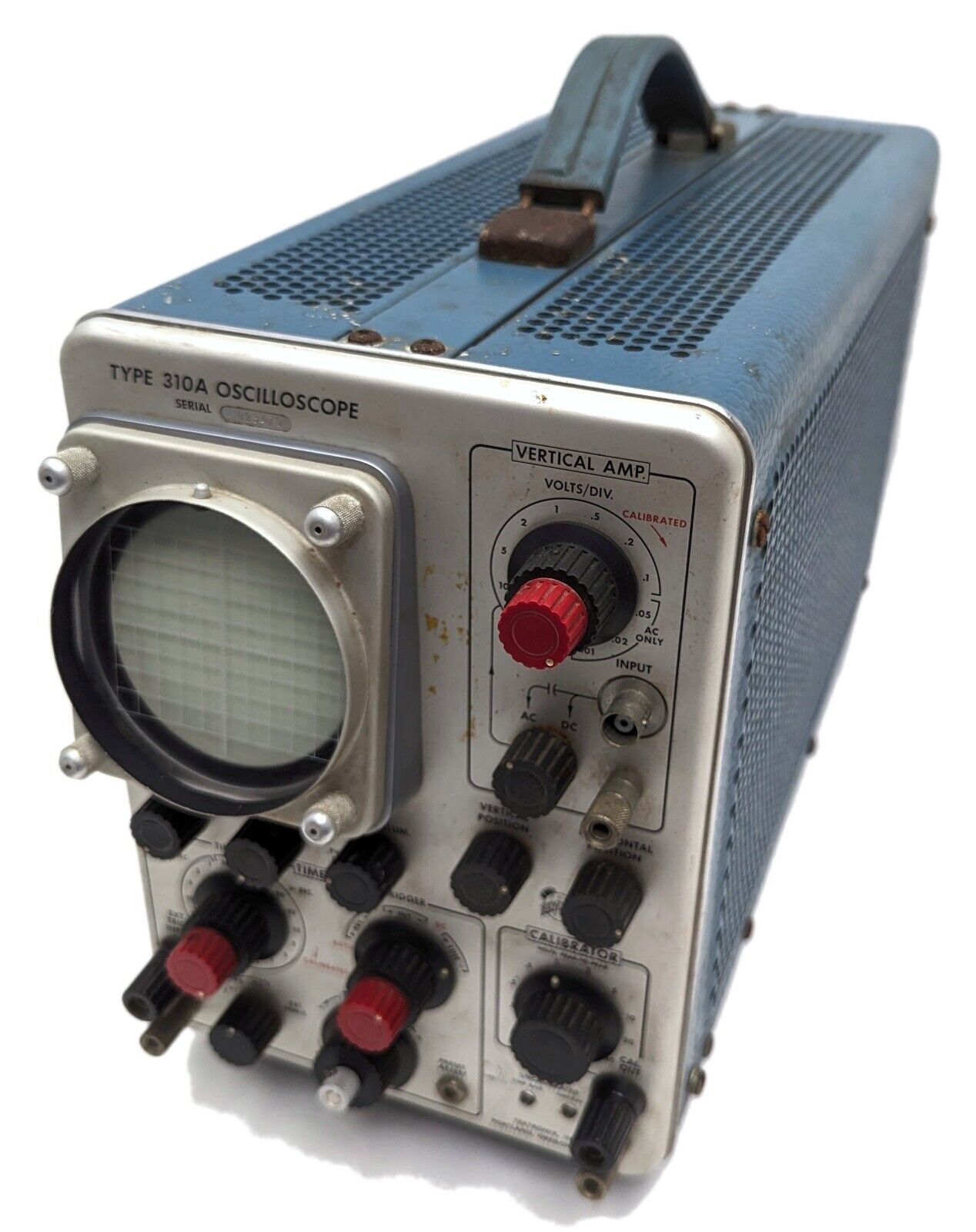 Vintage Tektronix Type 310A 4 MHz Single-Trace Analog Oscilloscope - No Power