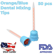 Orange/Blue Dental Impression Mixing Tips (50 pcs) (FDA) picture