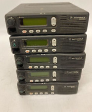 Lot of 5 Motorola MCS2000 Two-Way Mobile Radios Tested for power picture