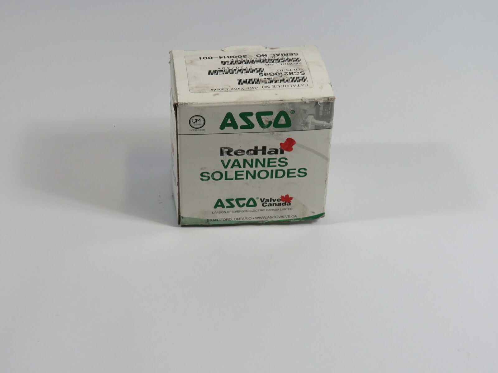 Asco SC8210G95 Solenoid Valve 3/4 Pipe 150 psi Air/Water 10.1W NEW