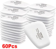 60pcs 5N11 Cotton Filter Replacement For 6100 6200 6800 7502 Respirator Filters picture
