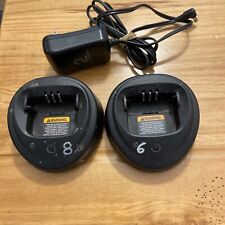 Motorola WPLN4137AR Rapid Rate Charger CP-2000 Pair Of Charging Cups + AC Adapte picture