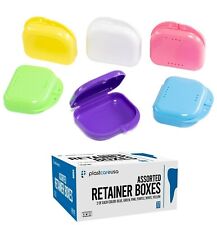 Sealed Assorted Dental Retainer Boxes Denture Case, Mouthguard Containers picture