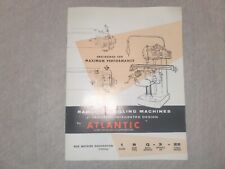 Atlantic RAM-TYPE Milling Machine Brochure EX-CELL-O Corporation MILLING MACHINE picture