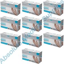 *1,000-Piece* Ammex Professional Vinyl Exam Medical Gloves Clear Large VPF66100 picture