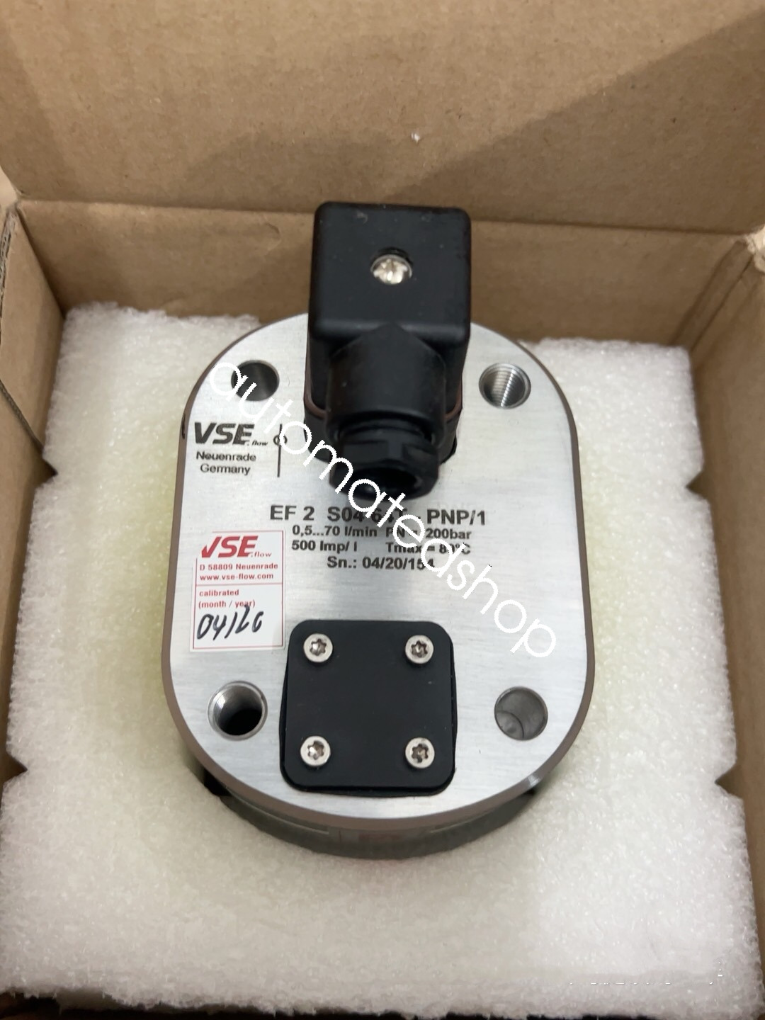 EF 2 S04 64T-PNP/1 VSE flowmeter brand new Shipping DHL or FedEX