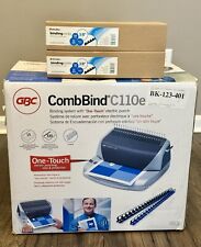 GBC CombBind C110E 330-Sheet Electric Binding Machine 7704250a W/ 200 Combs picture