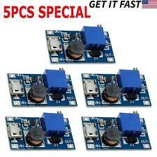 5pcs DC-DC Micro-USB Step Up Boost Module 2-24V IN 5-28V Output Power Converter- picture
