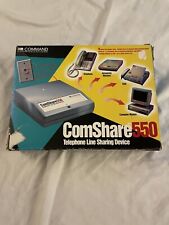 Command Communications Comshare 550 Telephone Line Sharing Device 1993 Vintage picture