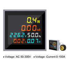 LCD AC Voltmeter Ammeter Wattmeter Power Energy Frequency Meter Current Montior picture