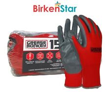 Grease Monkey Nitrile-Coated Work Gloves (15 pk.) 2 PACK Great Price picture