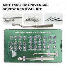 Universal Implant Fixture & Fractured Screw Removal Kit MCT FSRK-02 Instruments picture