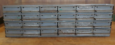 Equipto Nice Vintage USA 24 Drawer Metal Parts Cabinet 17