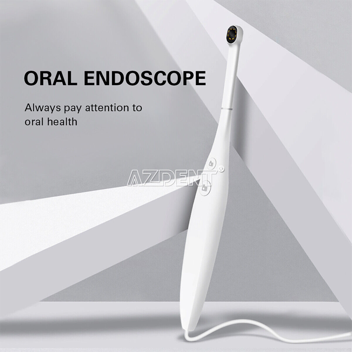 Dental Intraoral Camera Oral Endoscope USB 720P HD 8 LED Light Real Time Video