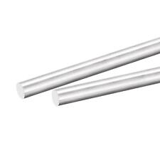 2pcs Aluminum Solid Round Rod 10mm Diameter 300mm Length Lathe Bar Stock picture