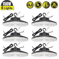 6x 150W UFO LED High Bay Light Factory Industrial Warehouse Commercial Lighting picture