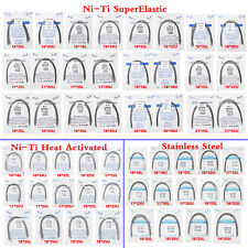 10pcs Dental Orthodontic Arch Wire Heat Thermal Activated /Niti/Stainless Steel picture