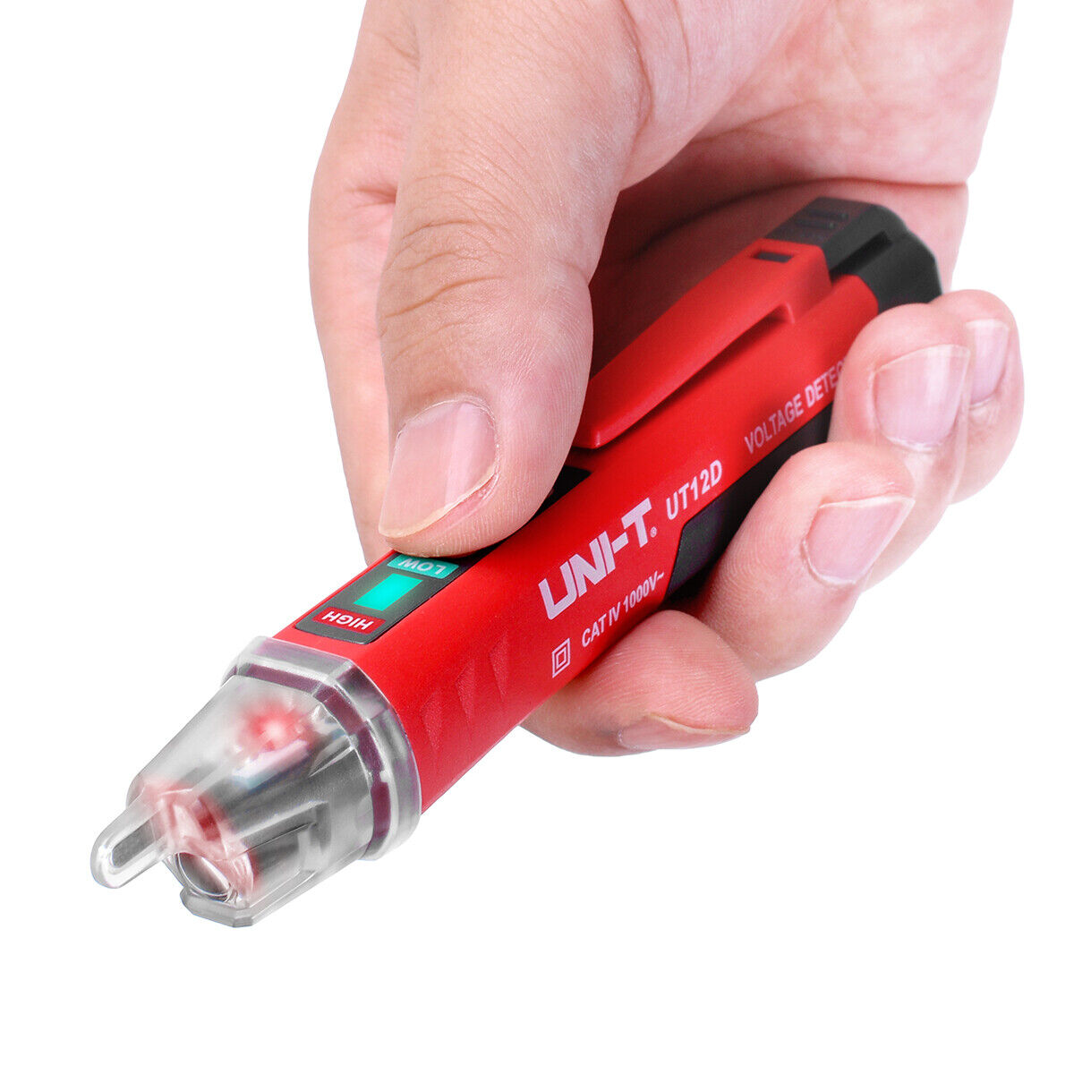 UNI-T 90V-1000V Non-Contact AC Voltage Detector Electrical Tester LED Indicator
