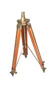 Tripod Nautical LARGE Vintage Theater Stage Industrial Nautical Tripod picture