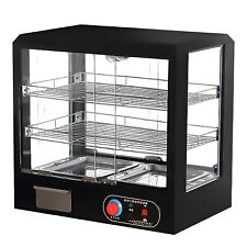 Commercial Electric Food Warming Showcase Hotbar Pie Warmer Display Cabinet 500W picture