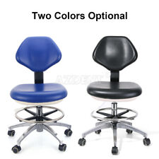 PU Leather Adjustable Hydraulic Stool Rolling Chair for Dental Massage Salon Spa picture