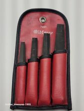 Old Forge 7331 Mayhew Old Forge Large 4 Piece Screw Extractor Set Vintage 1995 picture