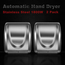 2 pcs Electric 1800W Stainless Steel Commercial and Household Auto Hand Dryer picture