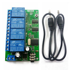 AD22B04 DC 4 Channel Relay MT8870 DTMF Tone Signal Decoder Remote Control Relay picture