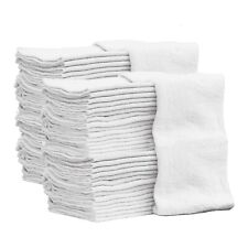 100 New Industrial A-Grade Shop Towels-Cleaning Towels White-Multipurpose Cloth picture