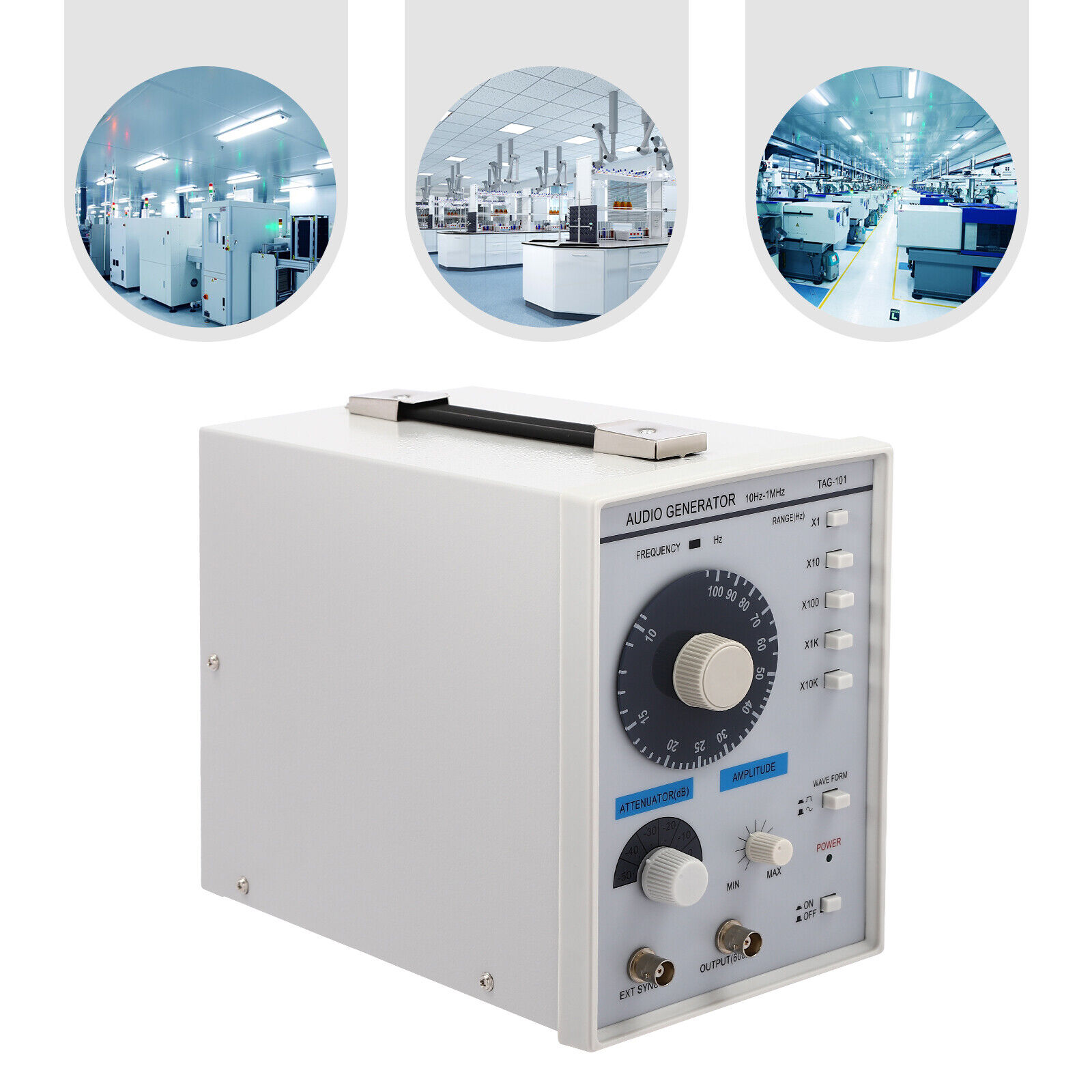 110V 600Ω High Precision Professional Low-frequency Upgraded Signal Generator