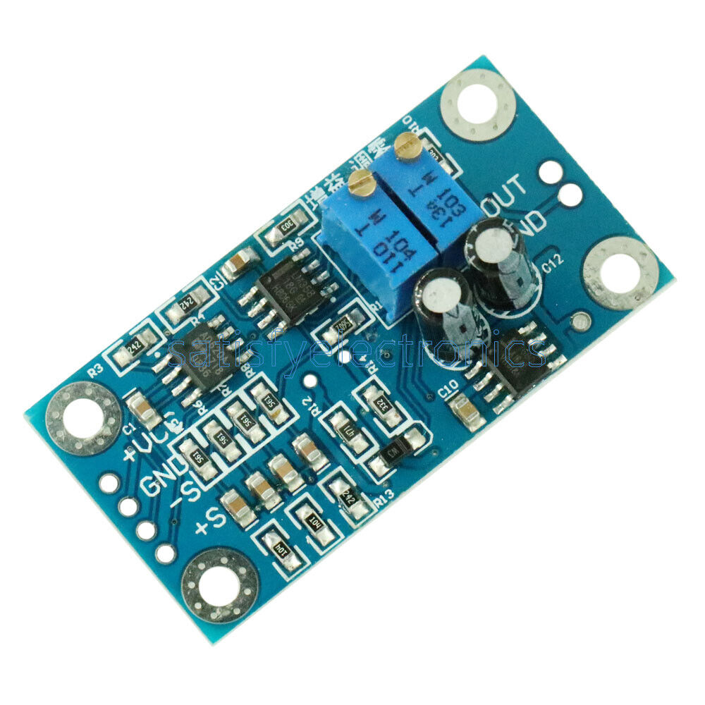 1PCS AD620 Microvolt MV Voltage Amplifier Signal Instrumentation Module Board