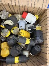 Huge Mix Lot Of Twist Lock Cord Ends. Male And Female. Hubble, Leviton, More picture
