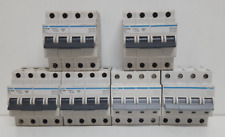 LOT OF HAGER NC 404N C4AMPS MINIAUTRE CIRCUIT BREAKER 4 POLE + NC404N C4 /TESTED picture