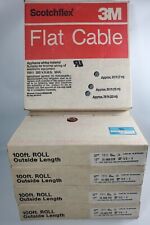 3M Scotchflex Flat Cable 3312 28 AWG 5 Boxes OF 100FT. 500 FT Total picture
