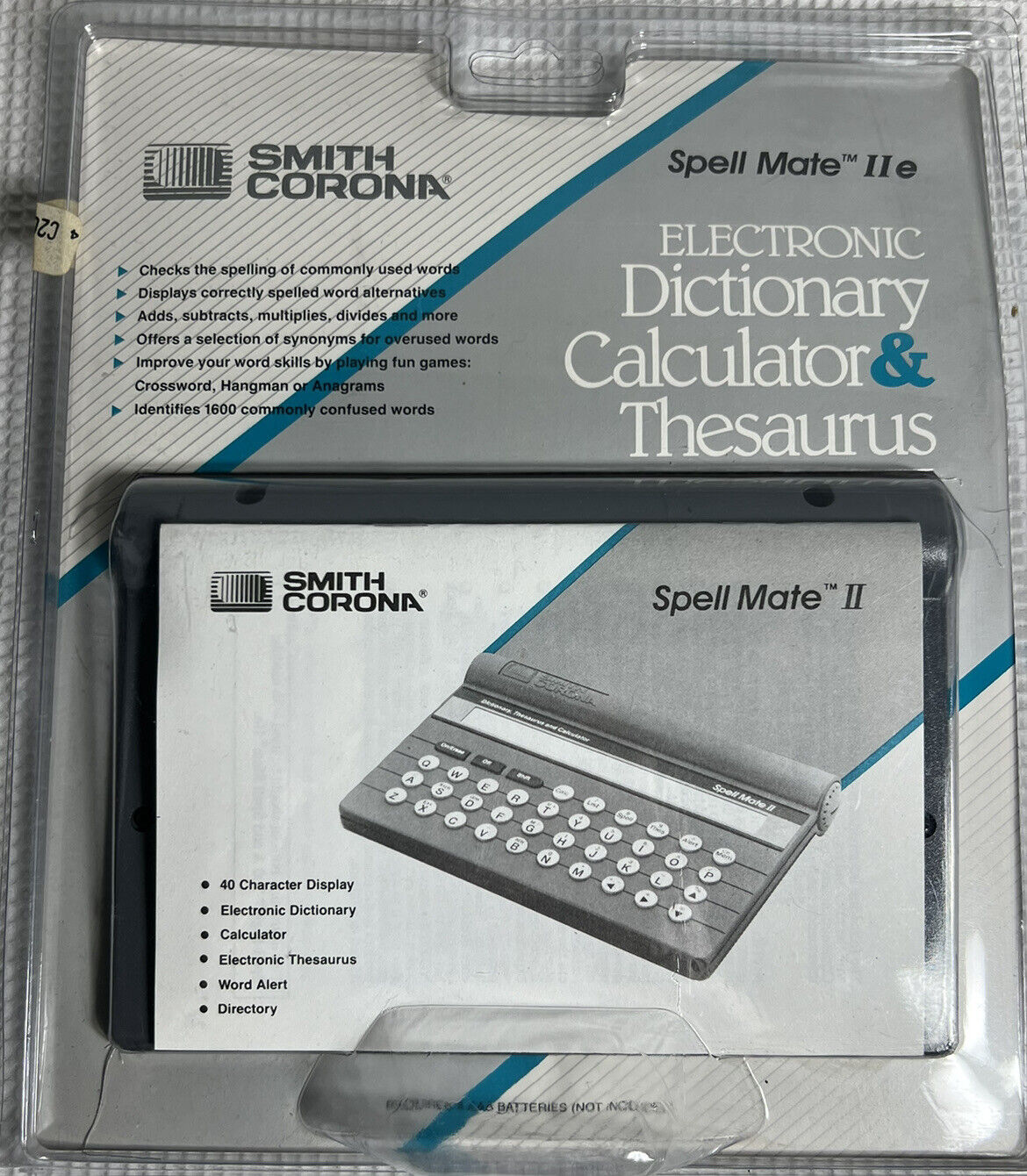 Smith Corona Spell Mate LLE Electronic Dictionary Calculator & Thesaurus-NIP