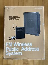 Vintage REALISTIC FM Wireless Public Address System PA Microphone Speaker MINT picture