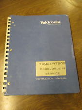 Tektronix 7603 R7603 Oscilloscope Service Manual picture